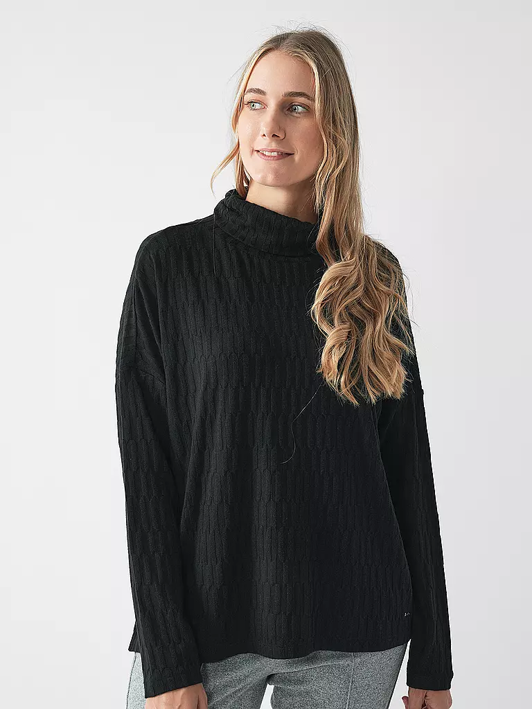 BRAX | Rollkragenshirt | Negro