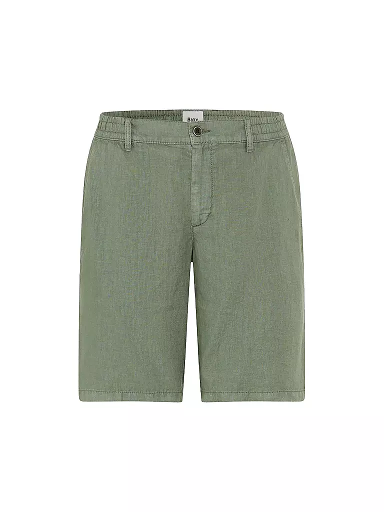 BRAX | Shorts de lino BALU | Oliva