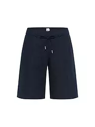 BRAX | Shorts de lino MEL B | Azul oscuro