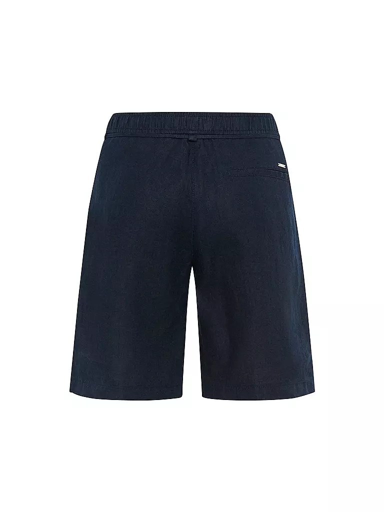 BRAX | Shorts de lino MEL B | Azul oscuro