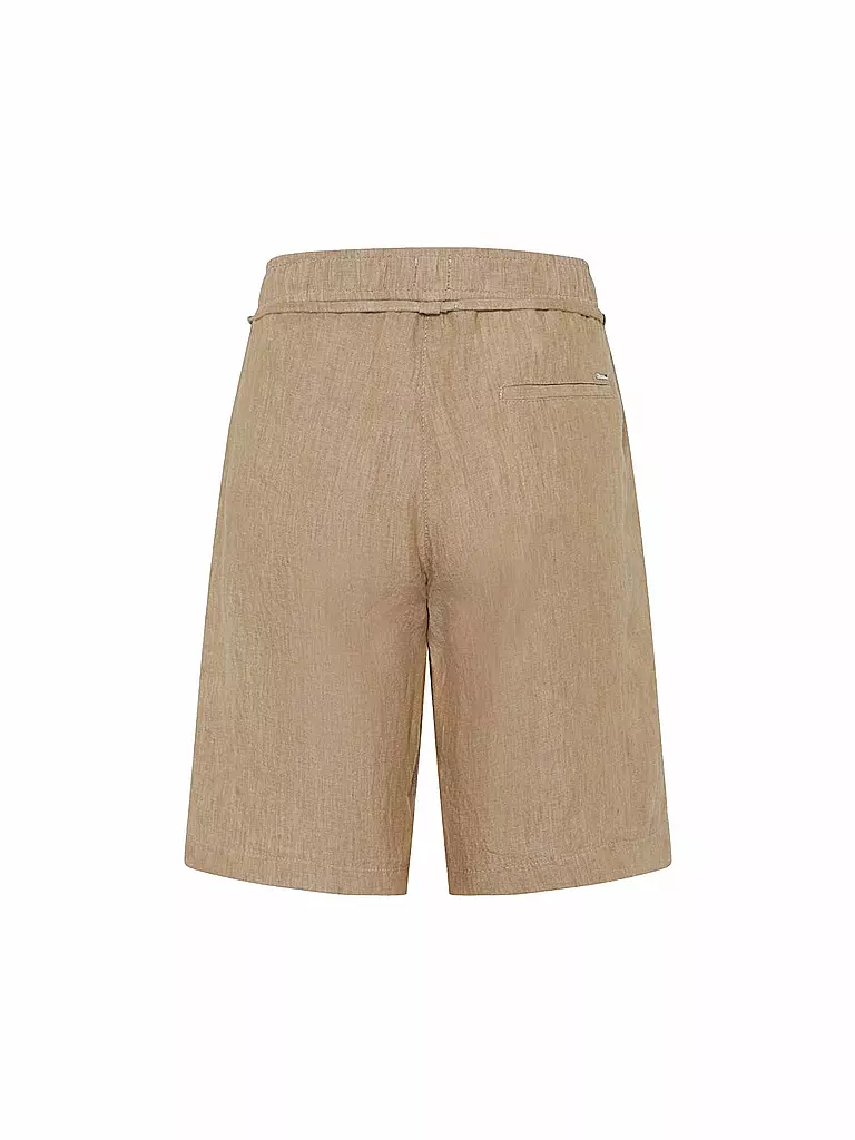 BRAX | Shorts de lino MEL B | Beige