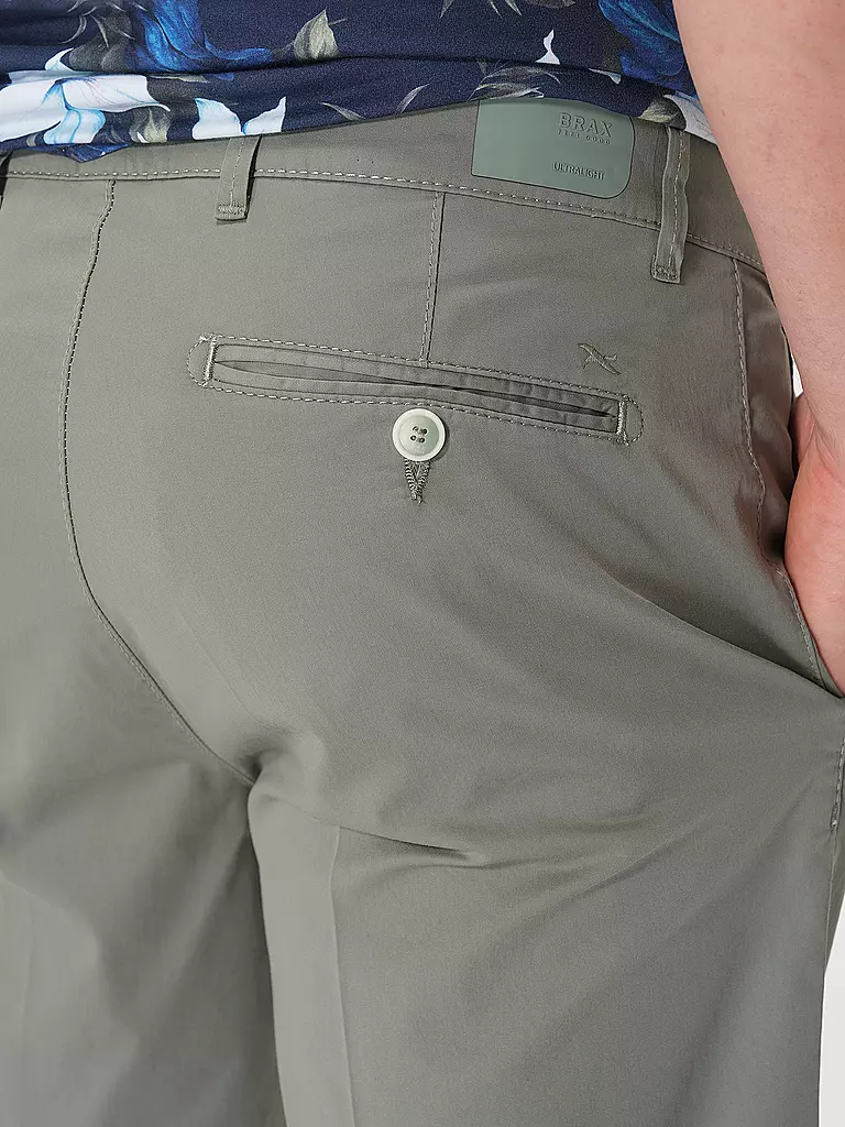 BRAX | Shorts Regular Fit BOZEN | Verde claro