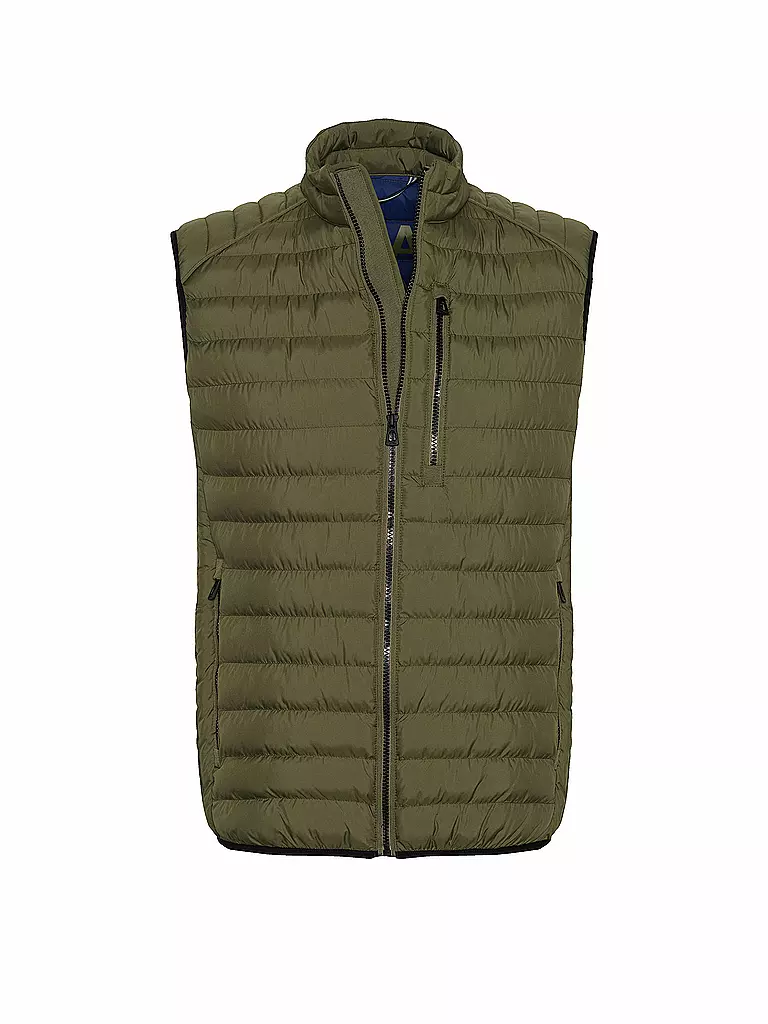 BRAX | Steppgilet WILLIS | Verde claro