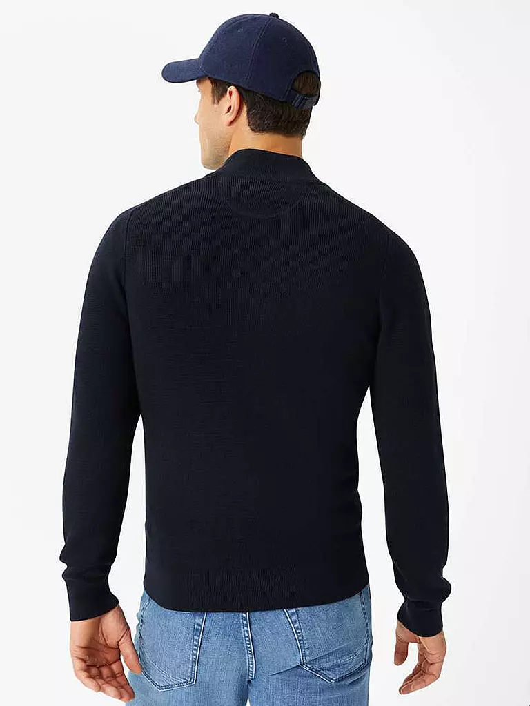 BRAX | Strickjacke JOHN | Azul oscuro