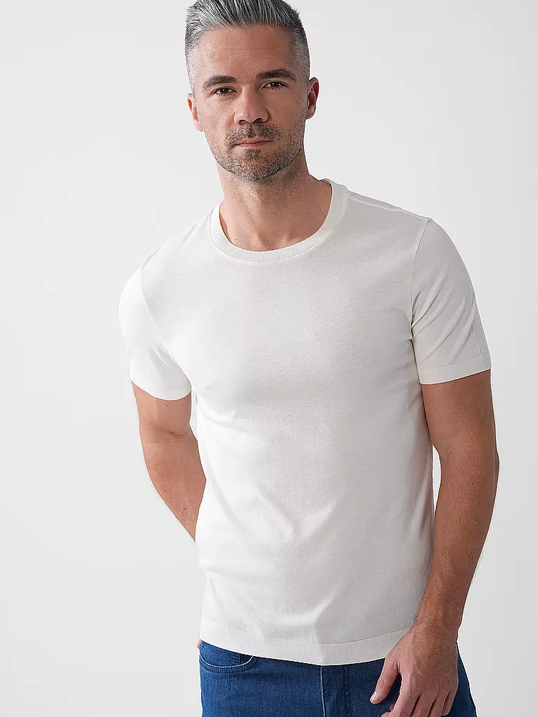 BRAX | T-Shirt TREVOR | Blanco