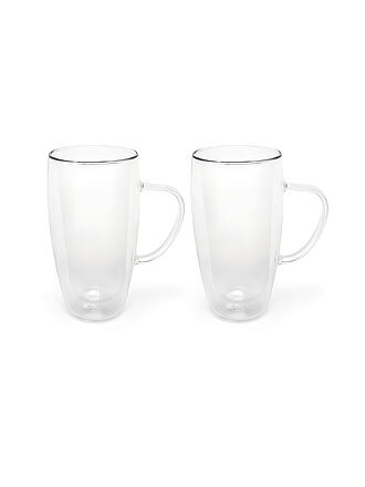 BREDEMEIJER | Vaso de doble pared para capuchino/latte macchiato, juego de 2, 0,4 l