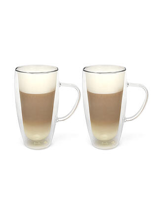 BREDEMEIJER | Vaso de doble pared para capuchino/latte macchiato, juego de 2, 0,4 l