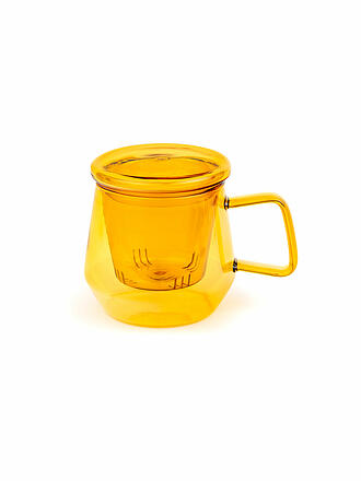 BREDEMEIJER | Tetera TEA FOR ONE LIVORNO 0,35l Vidrio Ámbar