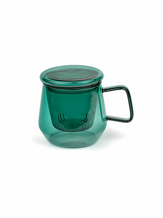 BREDEMEIJER | Tetera TEA FOR ONE LIVORNO 0,35l Vidrio Verde Jade