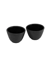 BREDEMEIJER | Juego de 2 tazas de té de hierro fundido "Jang" | Negro