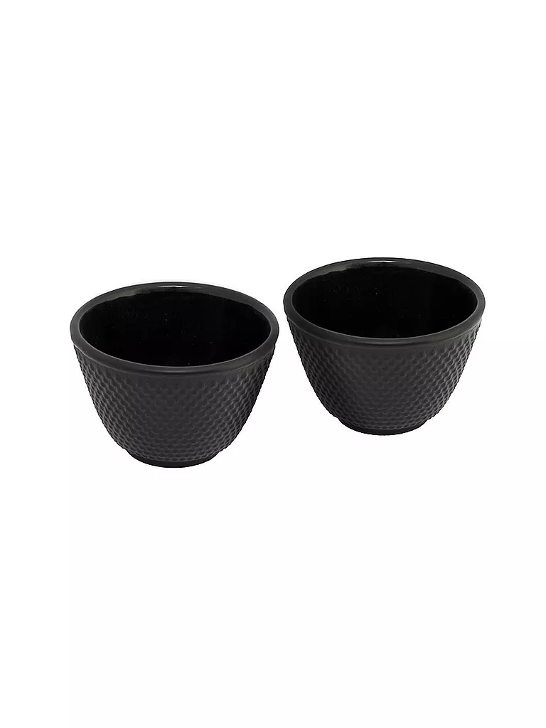 BREDEMEIJER | Juego de 2 tazas de té de hierro fundido "Jang" | Negro
