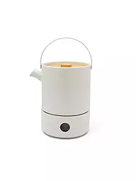 BREDEMEIJER | Juego de té UMEA 1,2 l Blanco/Bambú | Blanco