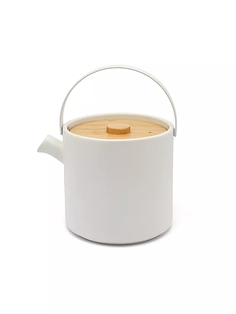 BREDEMEIJER | Juego de té UMEA 1,2 l Blanco/Bambú | 