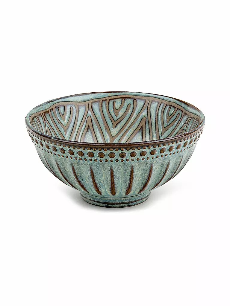 BREDEMEIJER | Tazas de té JARA Juego de 5 de porcelana / Multicolor | Multicolor