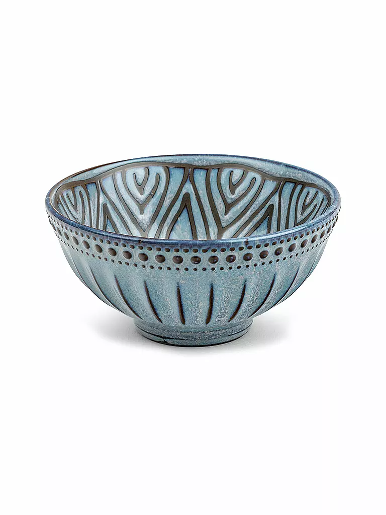 BREDEMEIJER | Tazas de té JARA Juego de 5 de porcelana / Multicolor | Multicolor