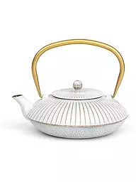 BREDEMEIJER | Tetera de hierro fundido LINHAI 1,1l Blanco hueso | Crema