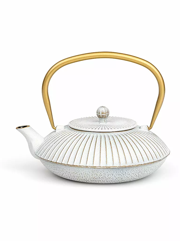 BREDEMEIJER | Tetera de hierro fundido LINHAI 1,1l Blanco hueso | creme