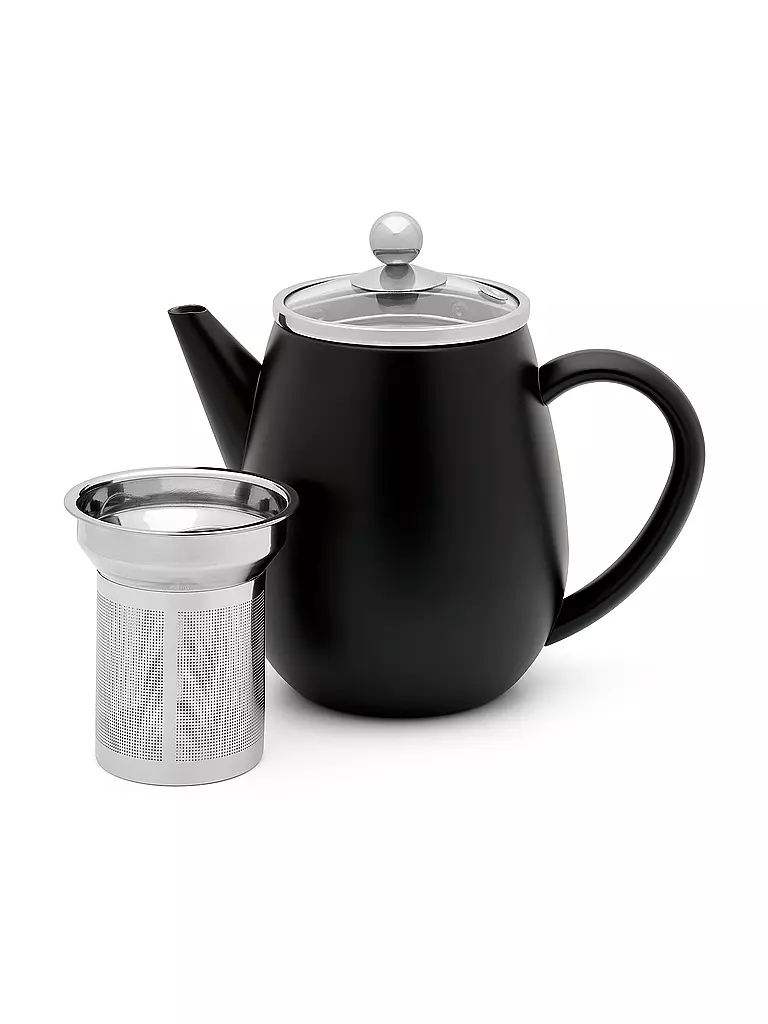 BREDEMEIJER | Tetera Duet® EVA 0,5l negro/mate | schwarz