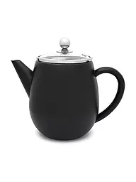 BREDEMEIJER | Tetera Duet® Eva 1,1L de doble pared Negro/Vidrio | Negro