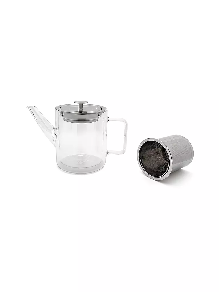 BREDEMEIJER | Tetera SAN REMO 1l de vidrio | transparent