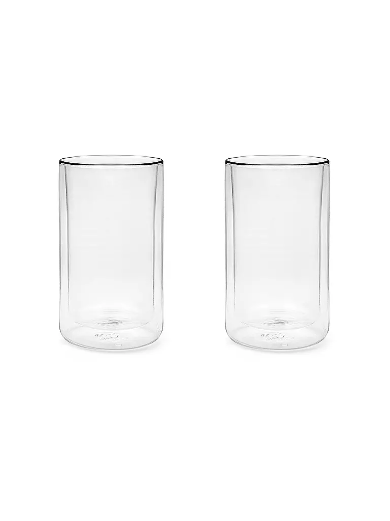 BREDEMEIJER | Vaso de doble pared, juego de 2, 2X0,4L SAN REMO | Transparente