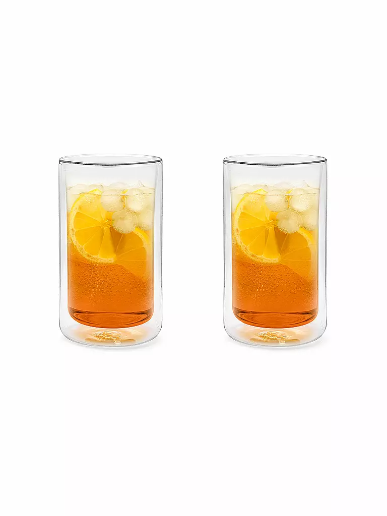 BREDEMEIJER | Vaso de doble pared, juego de 2, 2X0,4L SAN REMO | Transparente