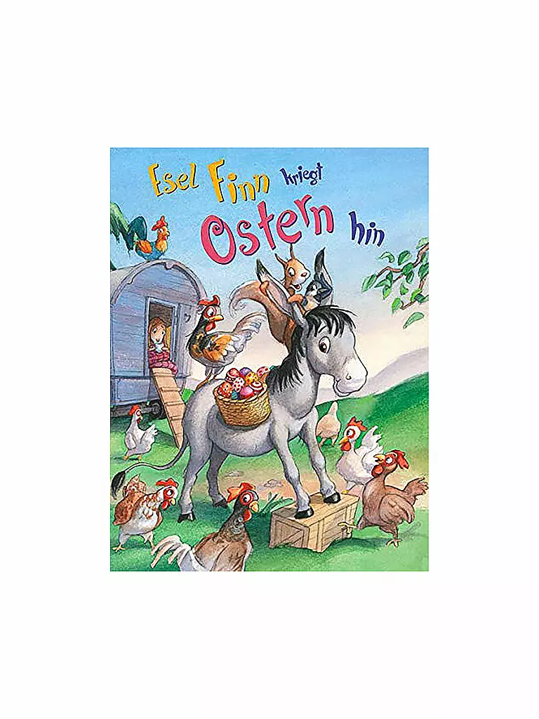 BREITSCHOPF MEDIEN VERLAG | Libro de imágenes - El burro Finn logra la Pascua | Sin color