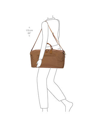 BRICS | Reisetasche X-Travel 55cm Brownie