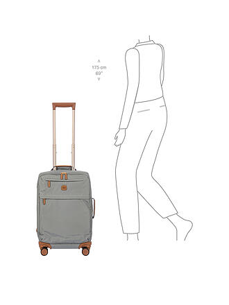 BRICS | Maleta de cabina X-TRAVEL 55cm Cloud