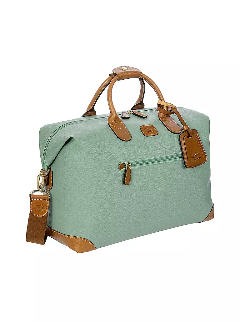 BRICS | Bolsa de viaje - Weekender FIRENZE 43cm | Verde claro