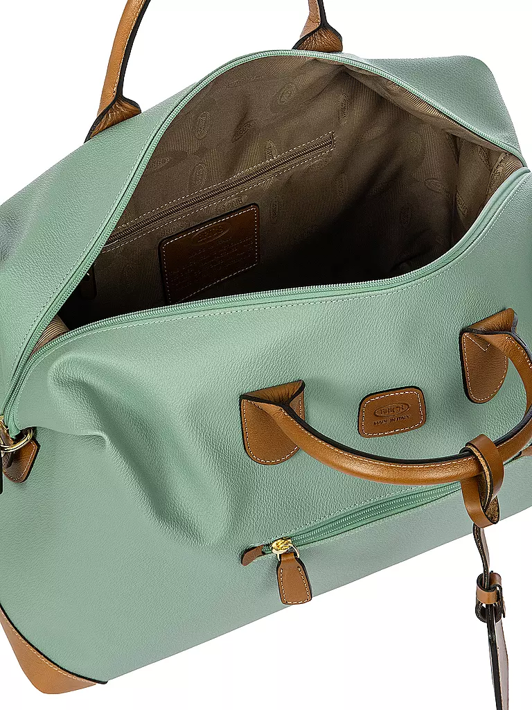 BRICS | Bolsa de viaje - Weekender FIRENZE 43cm | Verde claro