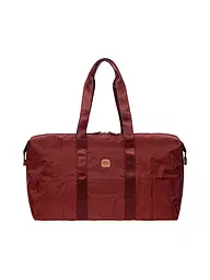 BRICS | Reisetasche X-BAG 2-IN-1 wool nut | Rojo oscuro
