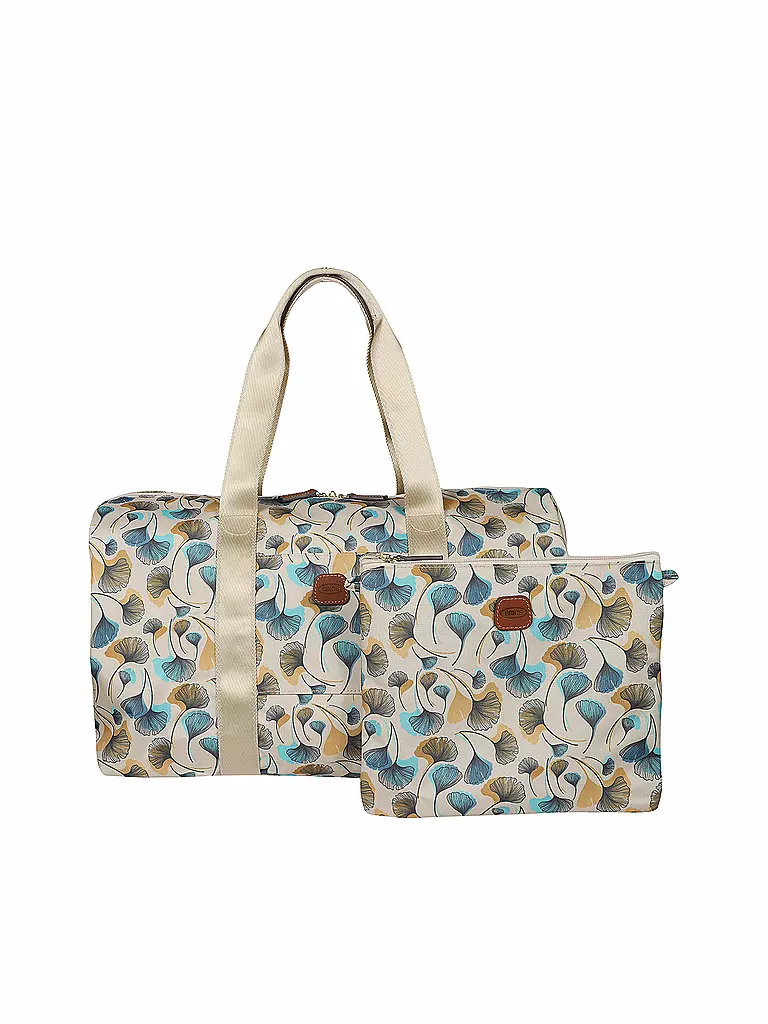 BRICS | Bolsa de viaje X-Bag 43cm Flowers Fiori | Beige
