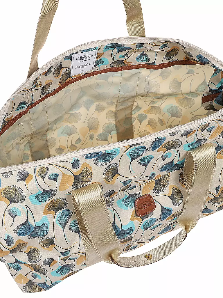 BRICS | Bolsa de viaje X-Bag 43cm Flowers Fiori | Beige
