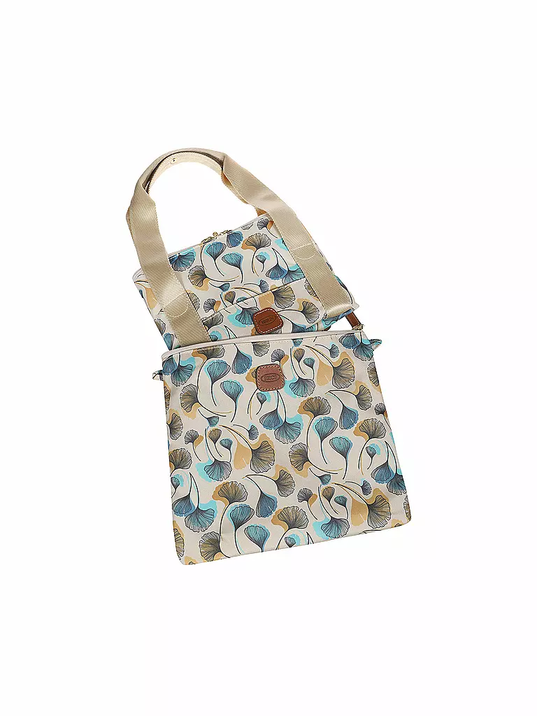 BRICS | Bolsa de viaje X-Bag 43cm Flowers Fiori | Beige