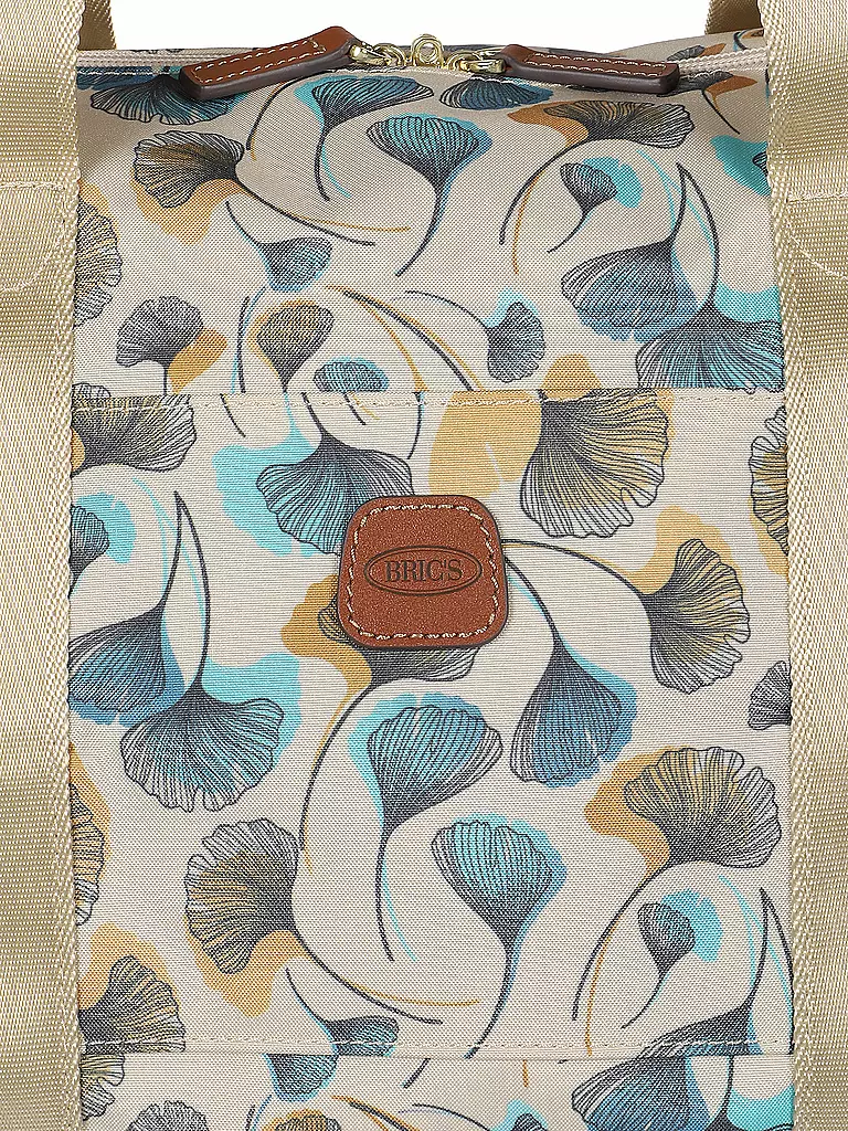 BRICS | Bolsa de viaje X-Bag 43cm Flowers Fiori | Beige