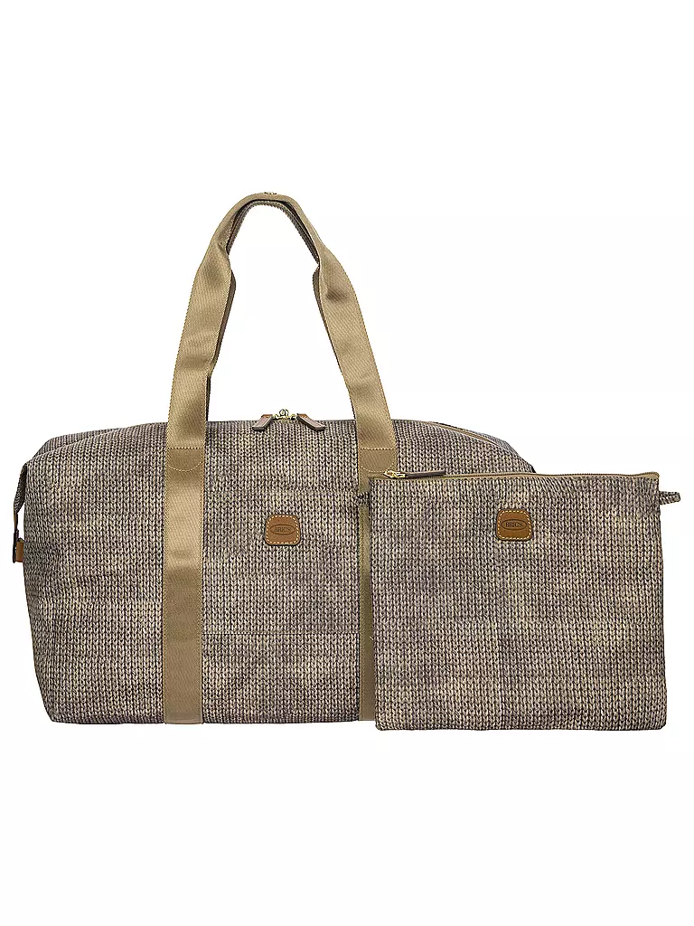 BRICS | Bolsa de viaje X-Bag 43cm Wool Nut | Marrón claro