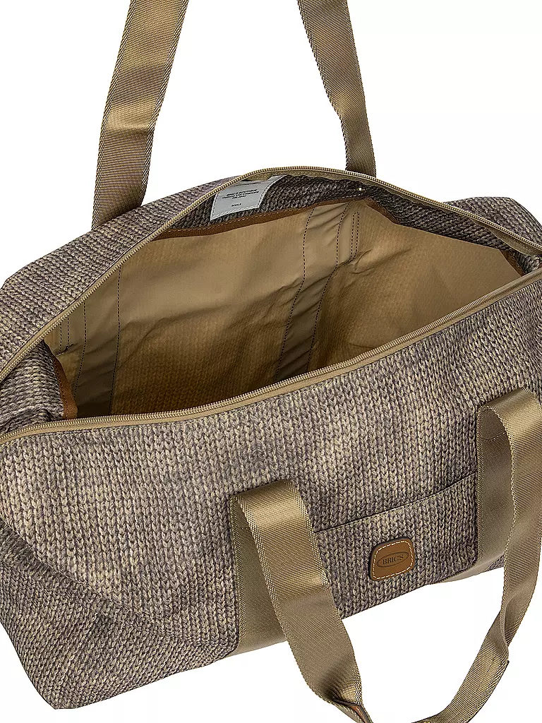 BRICS | Bolsa de viaje X-Bag 43cm Wool Nut | Marrón claro