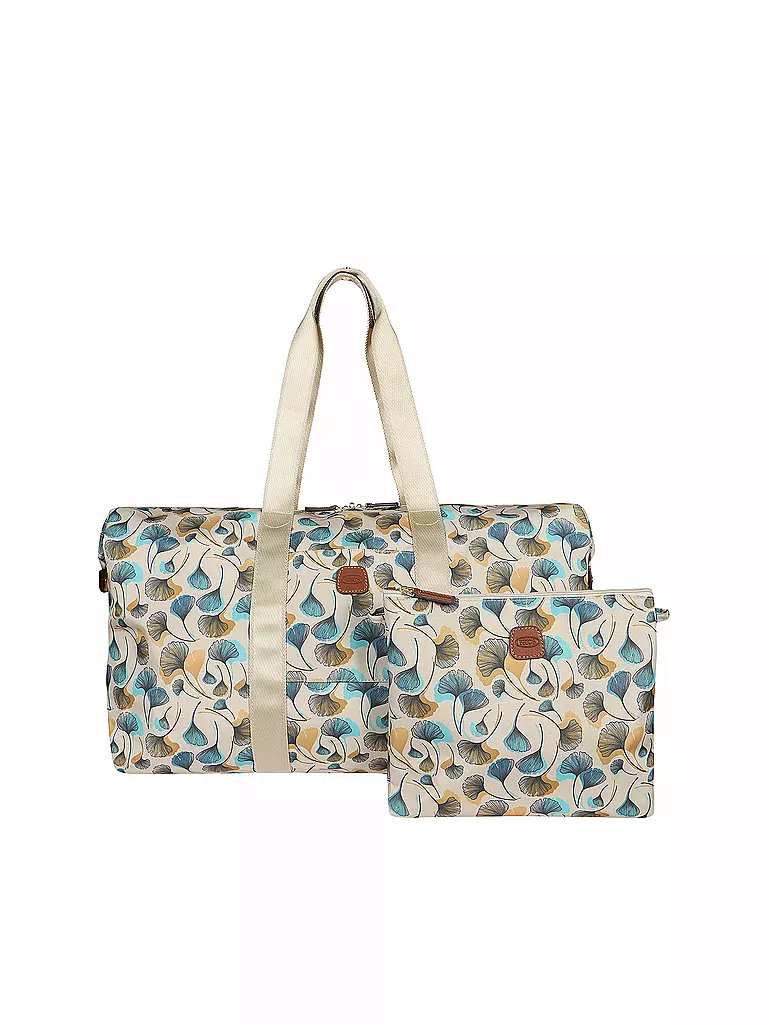 BRICS | Reisetache X-Travel 55cm Flower Fiori | Beige