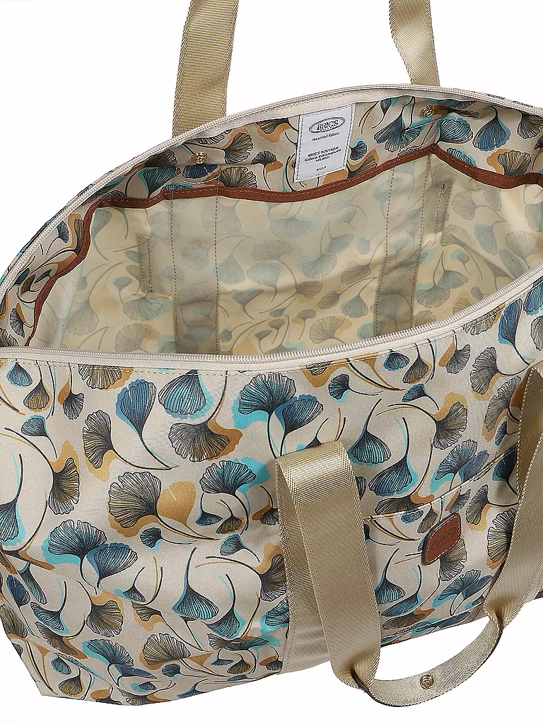 BRICS | Reisetache X-Travel 55cm Flower Fiori | Beige