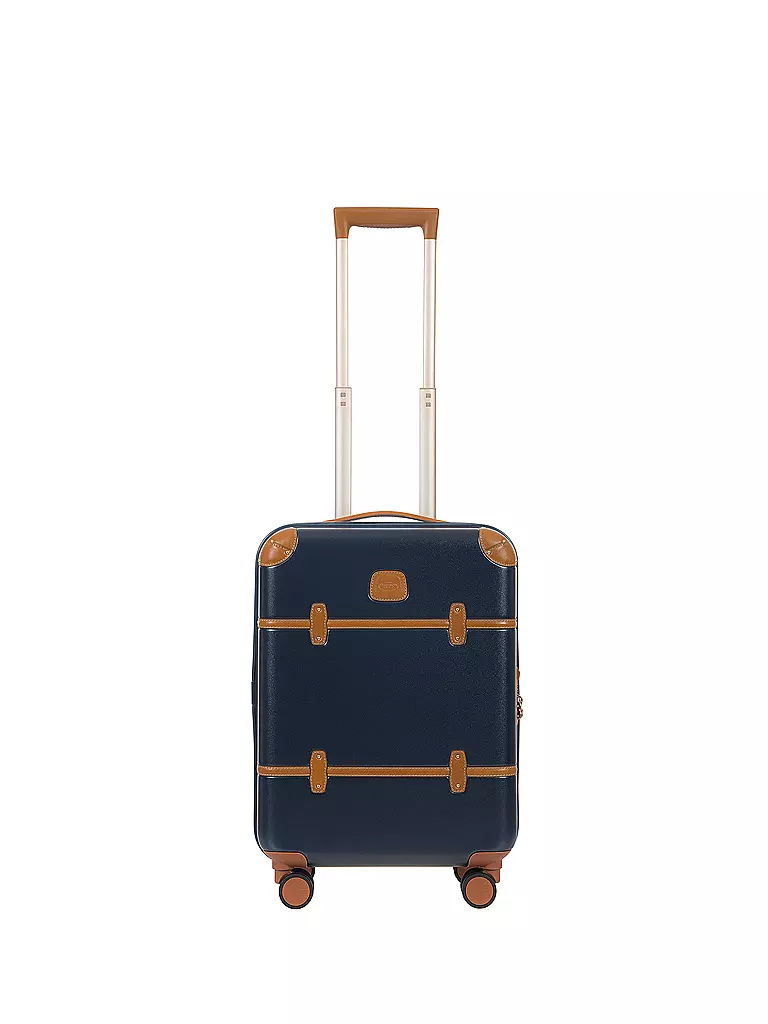 BRICS | Trolley "Bellagio" 55cm (Azul/Tabaco) | Azul