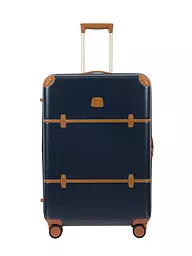 BRICS | Trolley "Bellagio" 76cm (Azul/Tabaco) | Azul