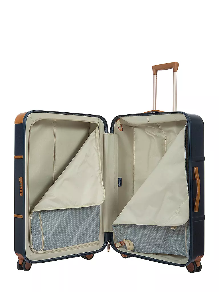BRICS | Trolley "Bellagio" 76cm (Azul/Tabaco) | Azul