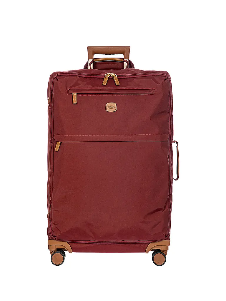 BRICS | Trolley blando X-TRAVEL 71cm Burdeos | Rojo oscuro