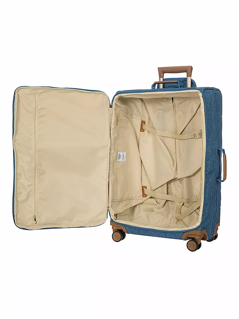 BRICS | Trolley blando X-TRAVEL 71cm Jeans | Azul