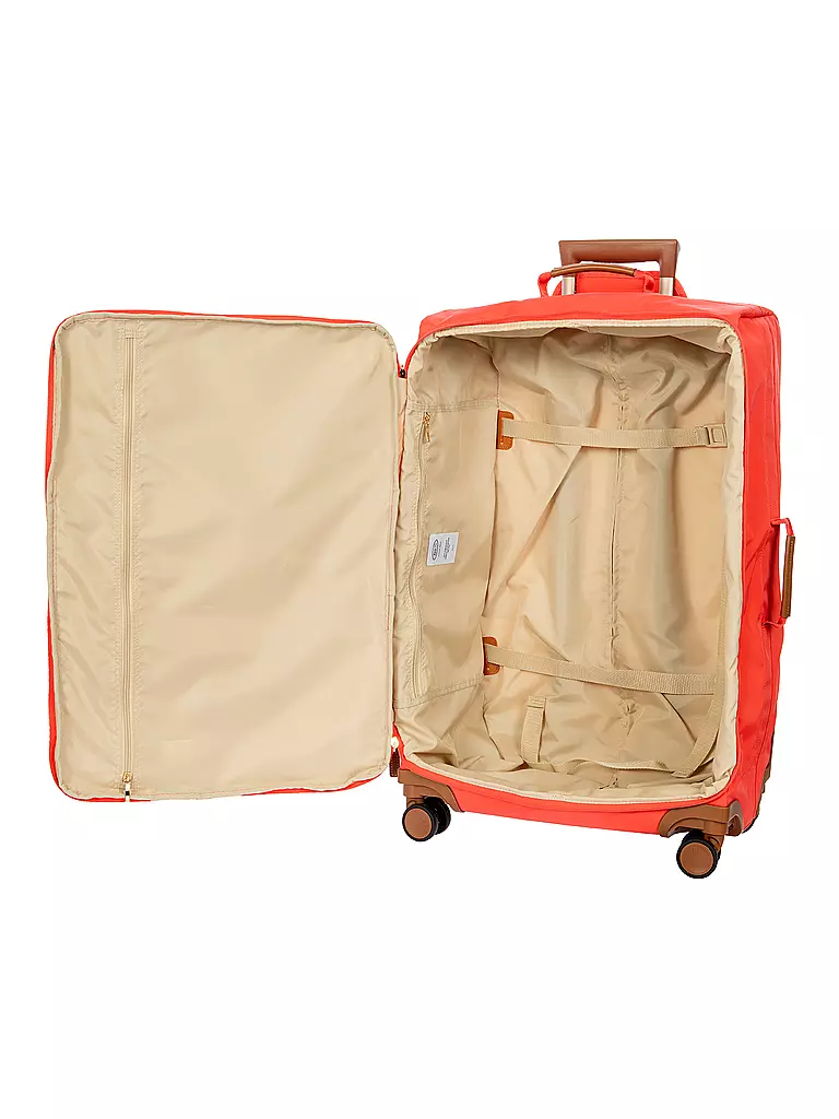 BRICS | Trolley blando X-TRAVEL 71cm Papavero / Amapola | Naranja
