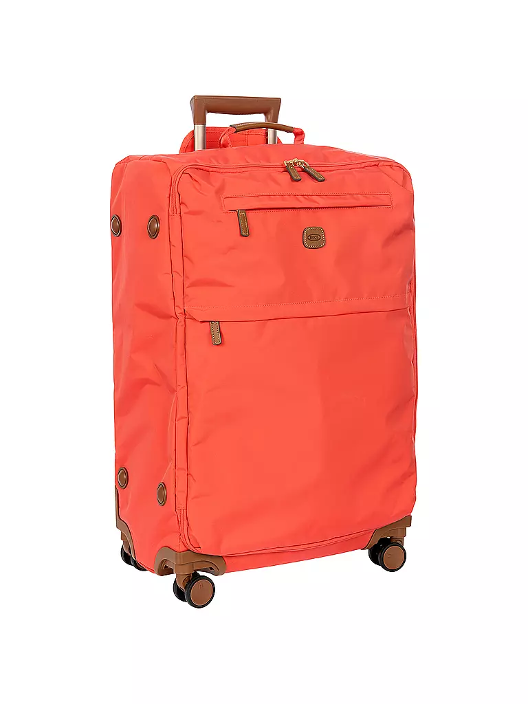 BRICS | Trolley blando X-TRAVEL 71cm Papavero / Amapola | Naranja
