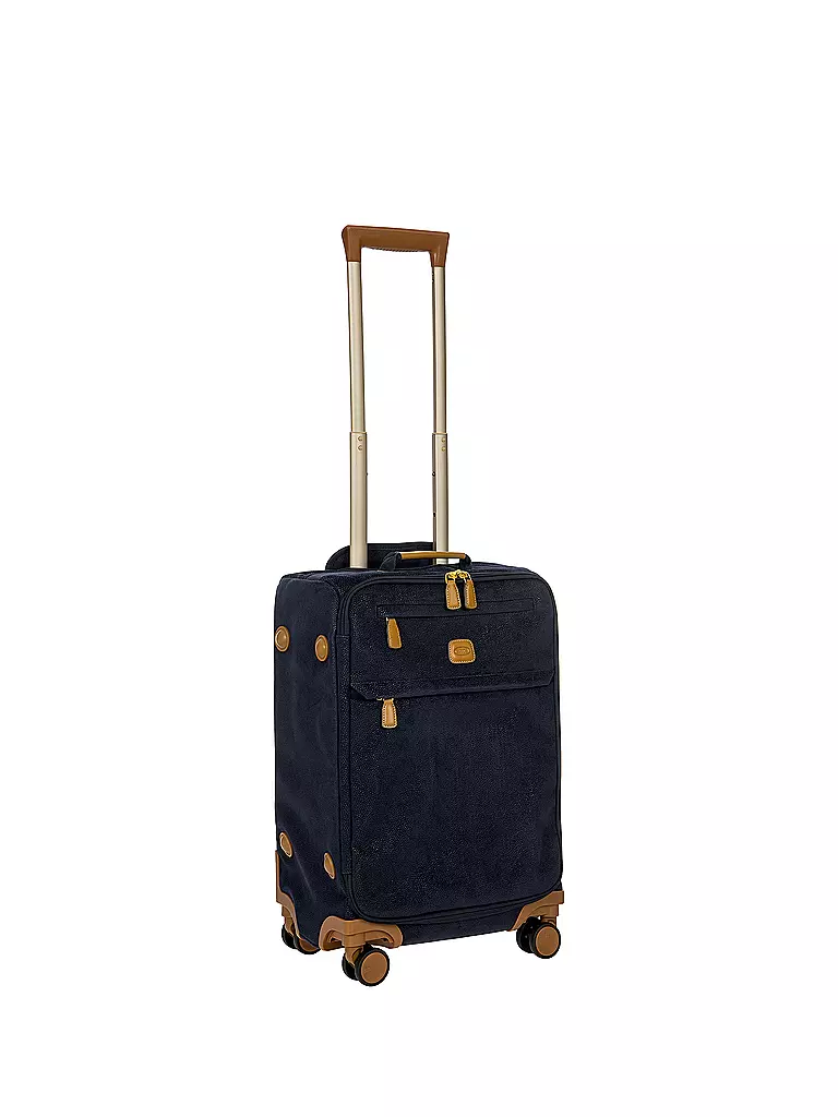 BRICS | Trolley de cabina Life suave 55cm | Azul
