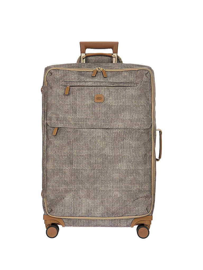 BRICS | Trolley weich X-TRAVEL 71cm Wool Nut | Marrón claro