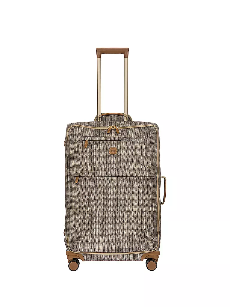 BRICS | Trolley weich X-TRAVEL 71cm Wool Nut | Marrón claro